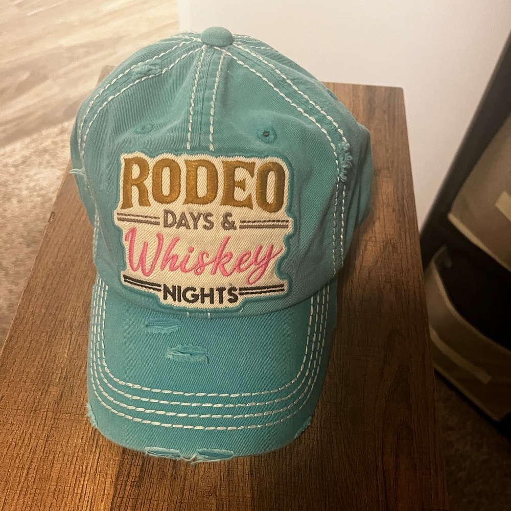 Rodeo days & Whiskey Nights hat